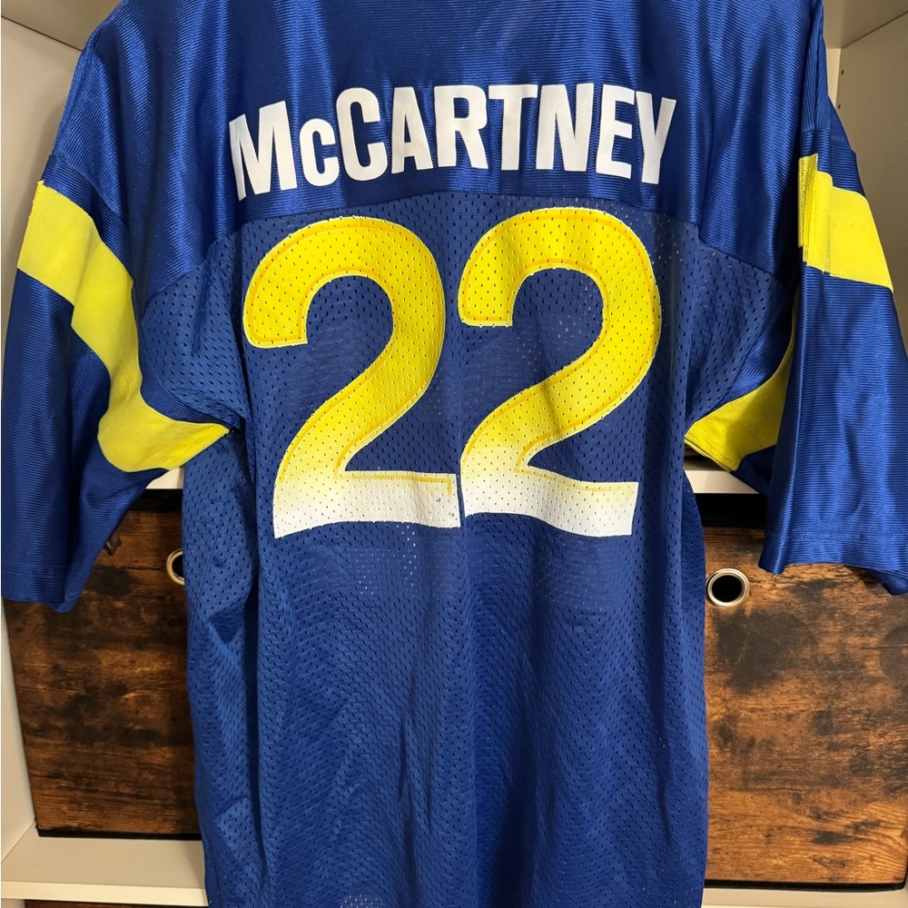 Blue and Yellow Number 22 Jersey